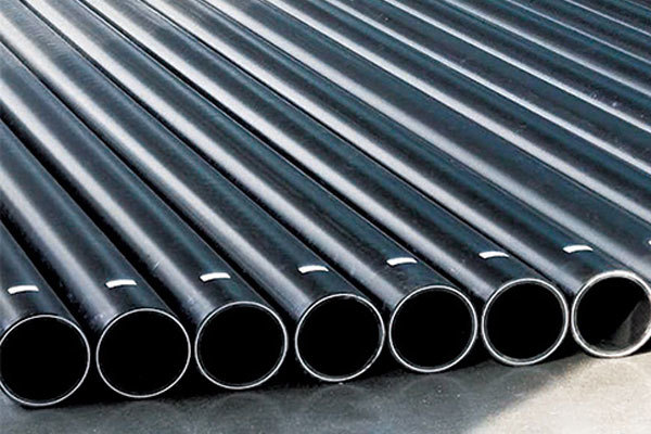Installation method of fiber reinforced PE pipe